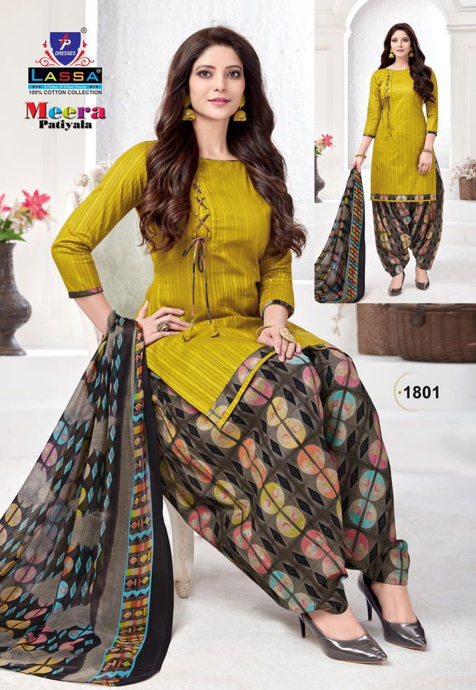 Arihant Lassa Meera 18 Casual Daily Wear Cotton Patiala Printed Dress Material